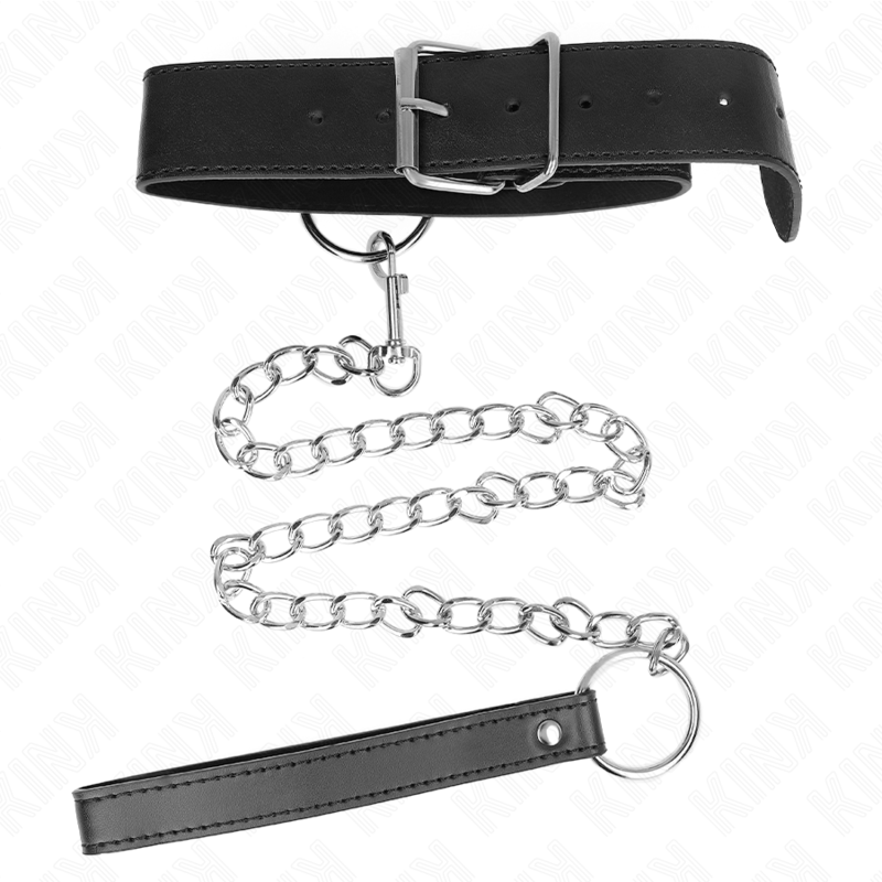 Kink - collier modèle de base avec laisse modèle 4 réglable 36-43 cm