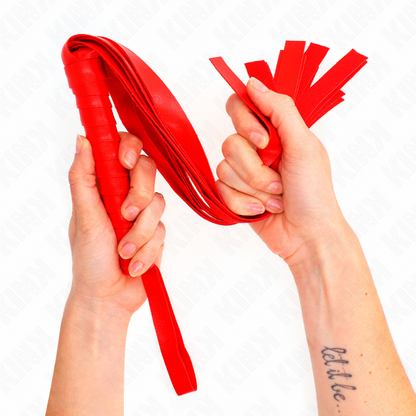 Kink - frusta coda larga rossa 48,5 cm