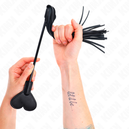 Kink - linea frusta con pandello a cuore 35 cm