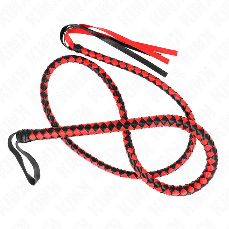 Kink - frusta serpente lunga rossa 210 cm