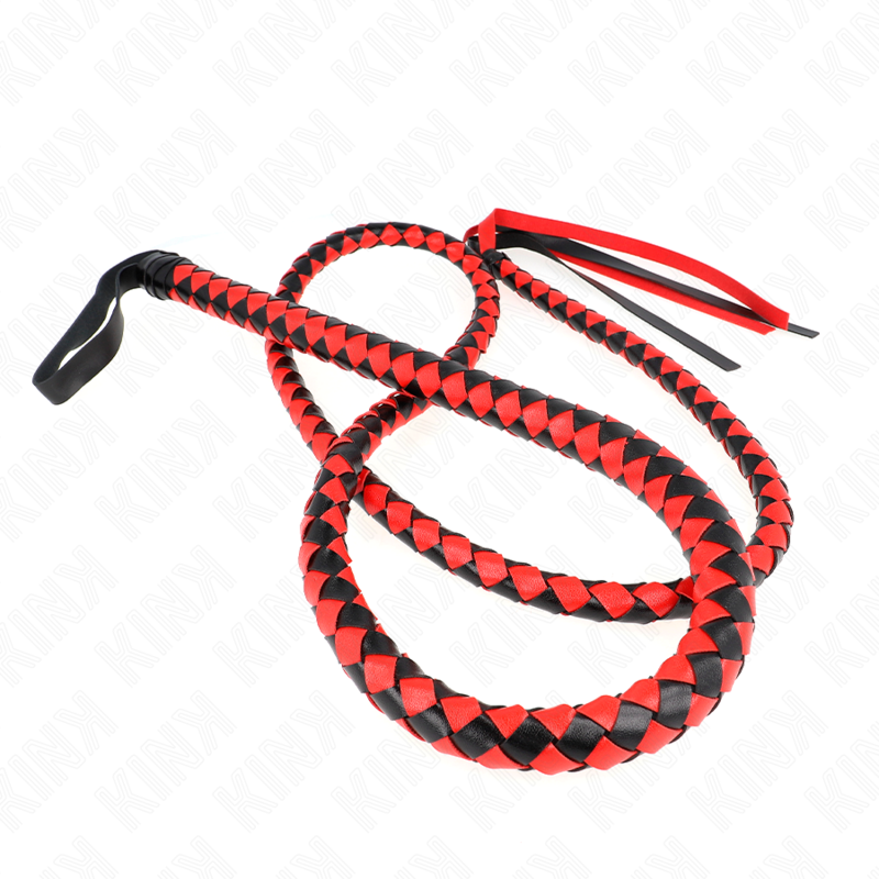 Kink - frusta serpente lunga rossa 210 cm