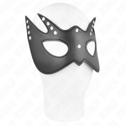 KINK - MASQUE CHAUVE-SOURIS AVEC RIVETS 23 x 15 CM