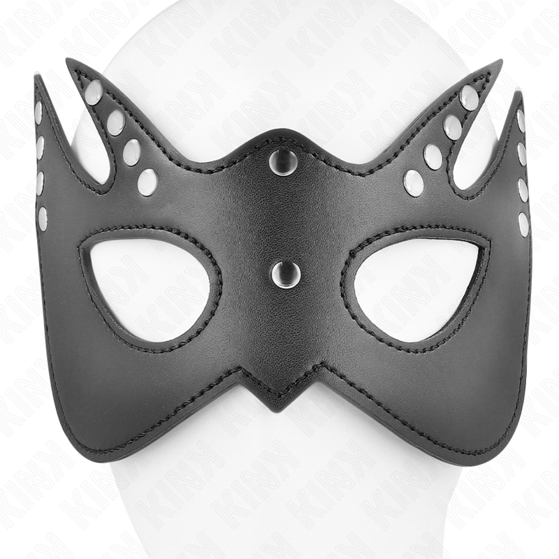KINK - MASQUE CHAUVE-SOURIS AVEC RIVETS 23 x 15 CM