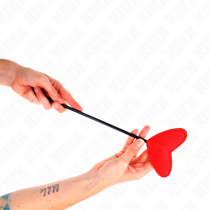 Kink - palette a forma di cuore rosso 33 x 10 cm
