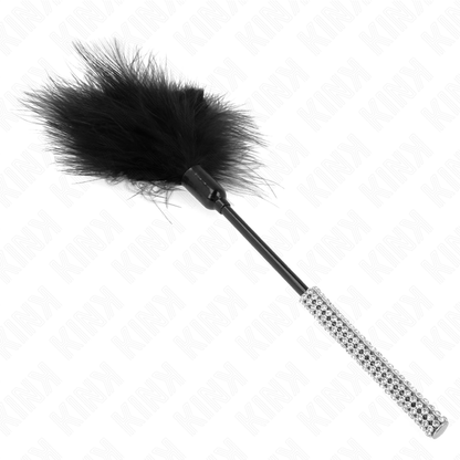 KINK - PLUMEAU CHATOUILLEUR À STRASS 27 CM