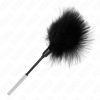 KINK - PLUMEAU CHATOUILLEUR À STRASS 27 CM