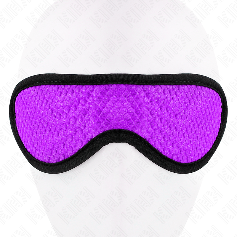 Kink - bande texturée à écailles avec bord recouvert violet 20 x 7 cm