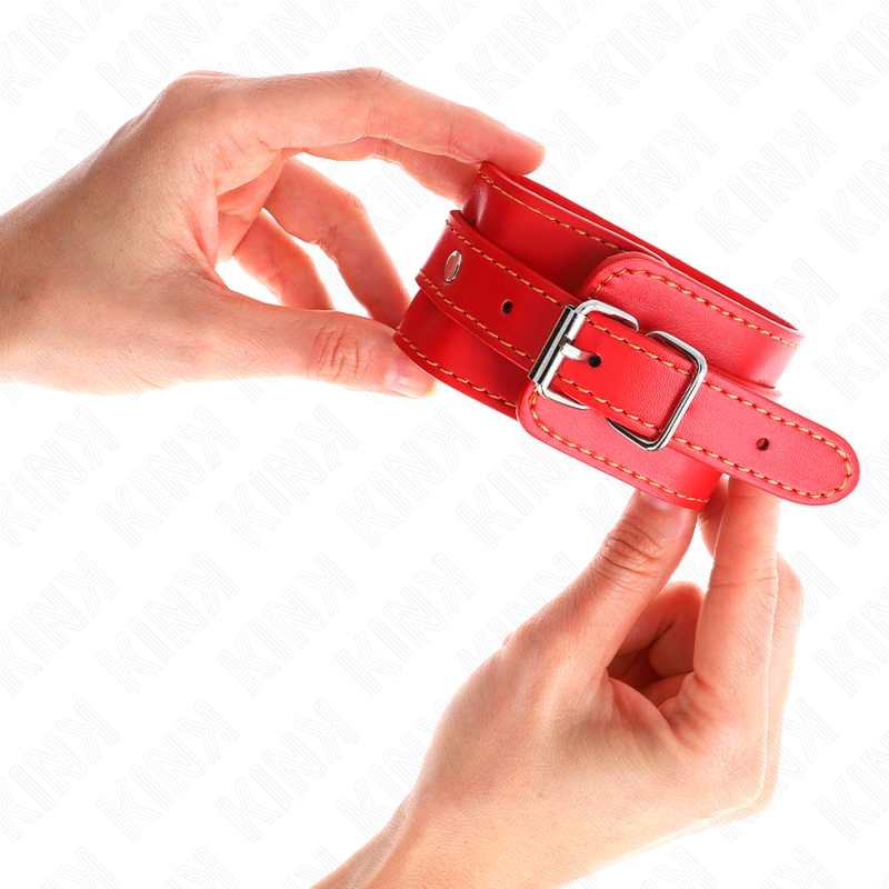Kink - menottes fines rouges ajustables 21-33 cm