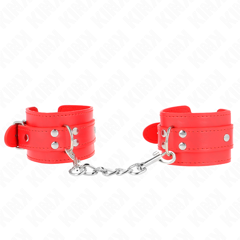 Kink - manchette de retenue simple rouge réglable 20-23 cm x 5,5 cm
