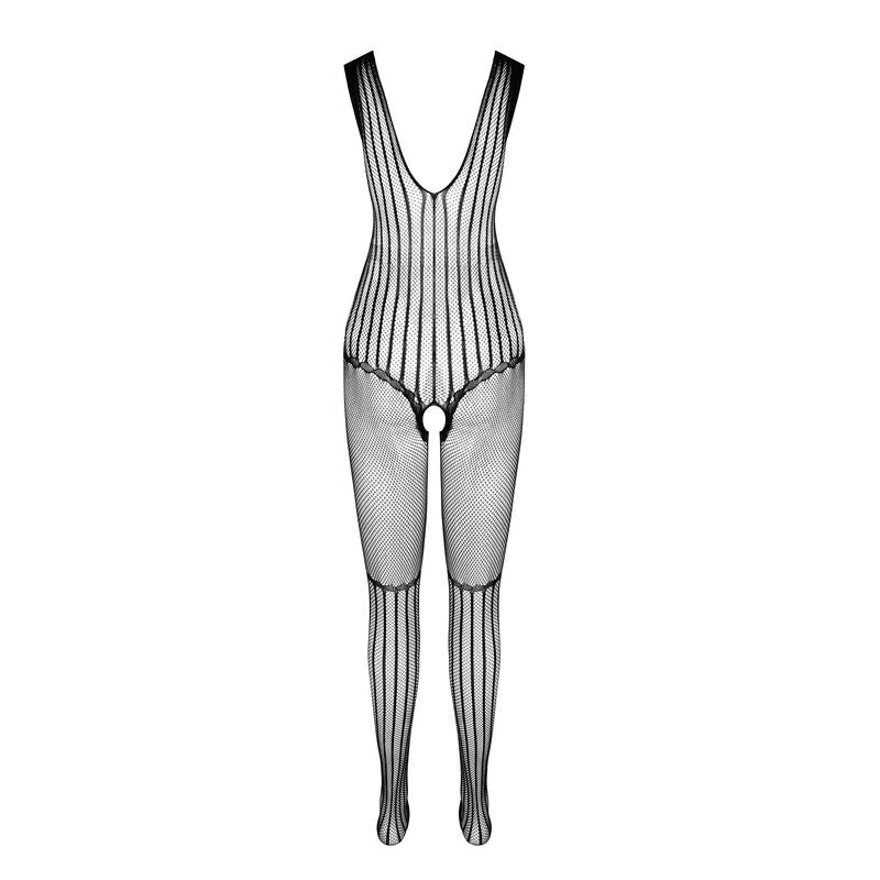 Passion - bs 103 bodystocking nero taglia unica