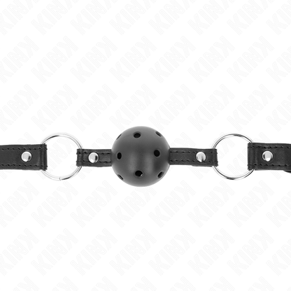 Kink - sfera cava dura nera 4,5 cm modello gag 1 63,5 x 2 cm