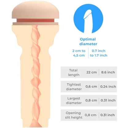 Kiiroo - feel stroker butt flesh extra serré