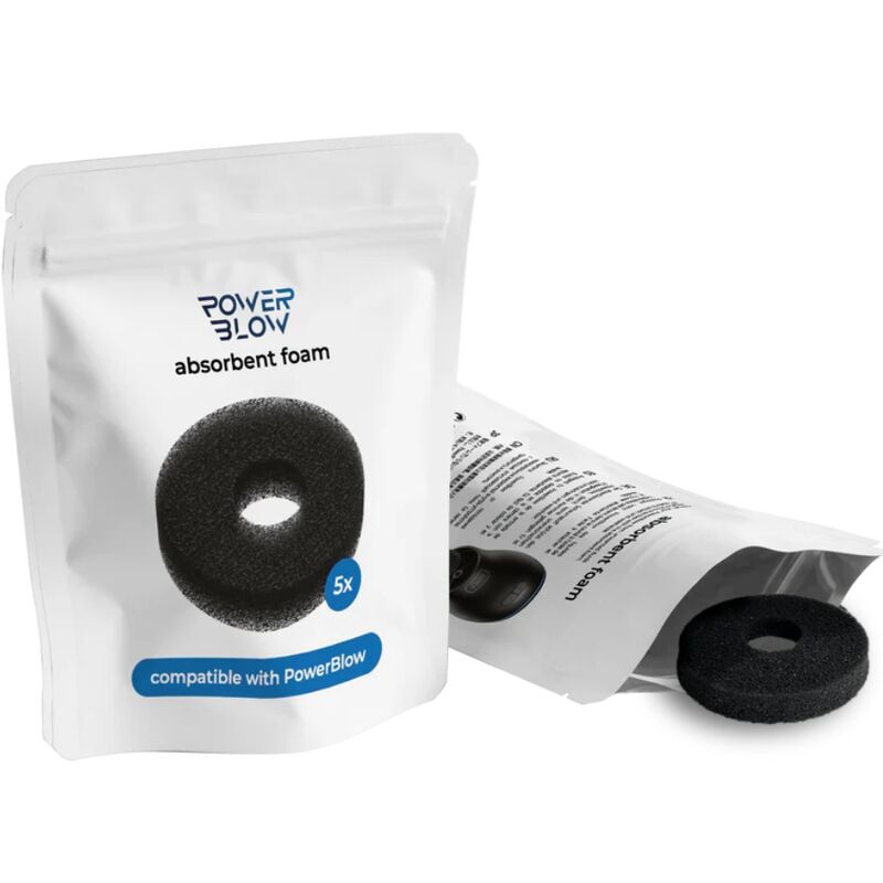 Kiiroo - power blow schiuma assorbente confezione da 5
