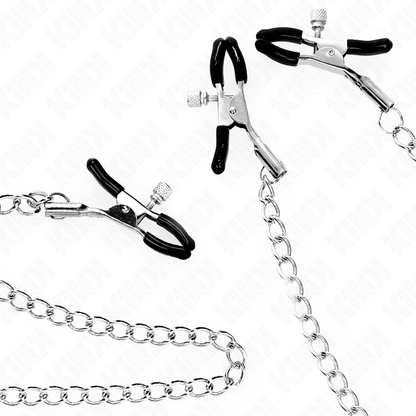Kink - pinze per capezzoli tripli e clit con catena modello 0