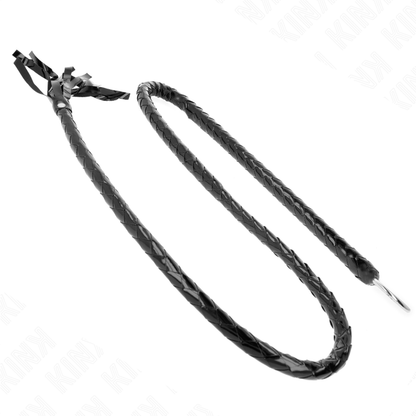 Kink - frusta lunga in pvc lucido 138 cm