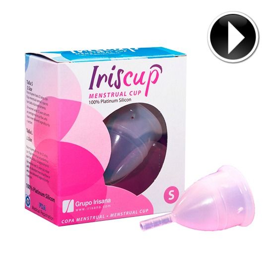 Coppette Mestruale Iriscup Taglia S Rosa