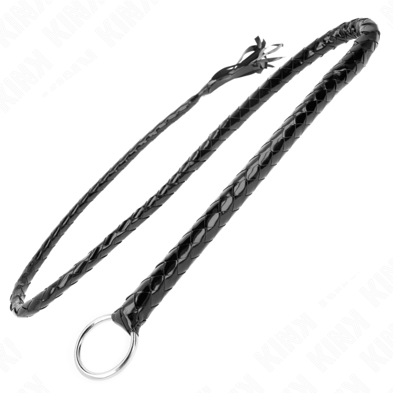 Kink - frusta lunga in pvc lucido 138 cm
