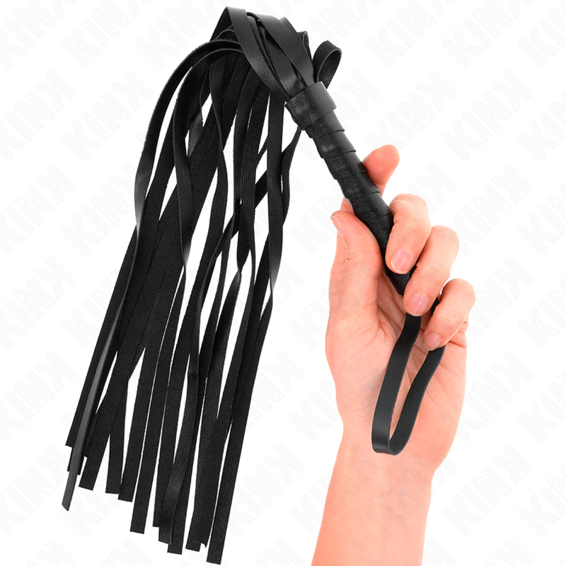Kink - frusta semplice nera 45 cm