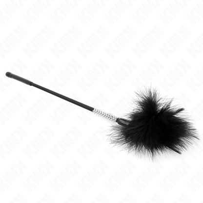 KINK - PLUMEAU CHATOUILLEUR AVEC MANCHE STRASS 50 CM