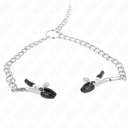 Kink - pinces à tétons 4 chaînes 32 cm avec chaînes 14 cm