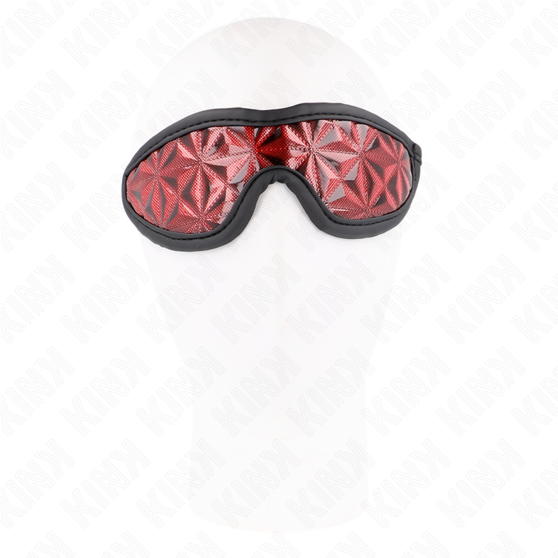 Kink - bande motif losanges rouges 20,5 x 6 cm