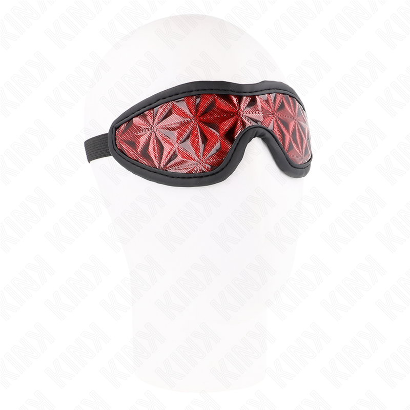 Kink - bande motif losanges rouges 20,5 x 6 cm