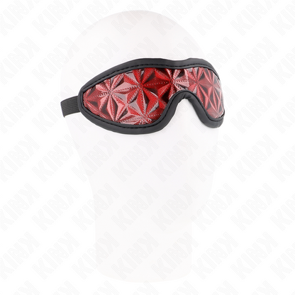 Kink - bande motif losanges rouges 20,5 x 6 cm