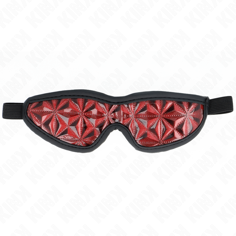 Kink - bande motif losanges rouges 20,5 x 6 cm