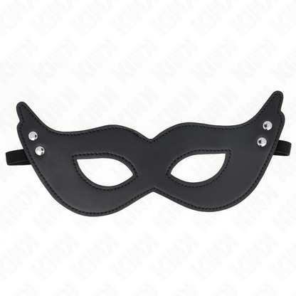 KINK - MASQUE EN SIMILI CUIR AVEC RIVETS MODÈLE 1 26 x 8 CM