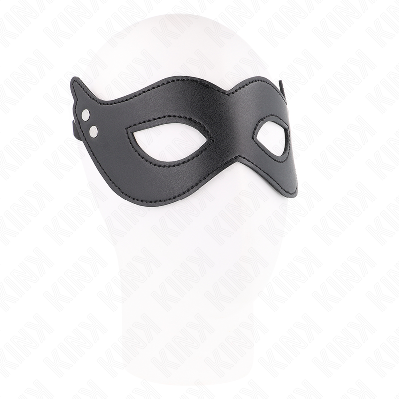 KINK - MASQUE EN SIMILI CUIR AVEC RIVETS MODÈLE 1 26 x 8 CM