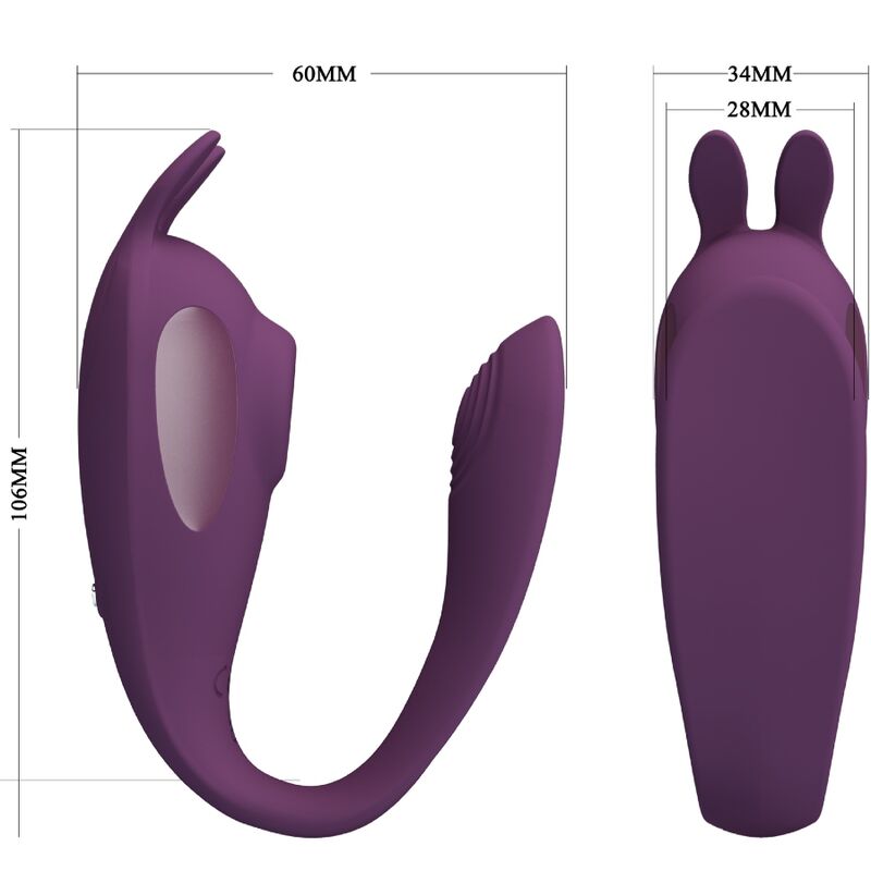 Pretty love - shey stimolatore e vibratore app gratuita lunga distanza viola