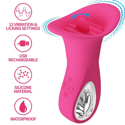 Vibratore Clitoride Pretty Love Clyde Fucsia