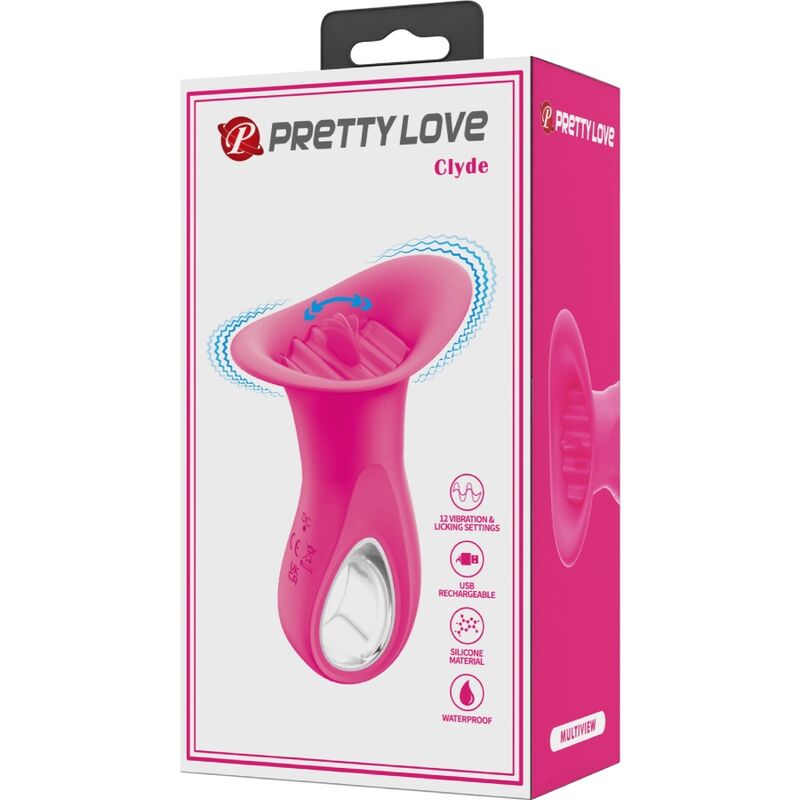 Vibratore Clitoride Pretty Love Clyde Fucsia
