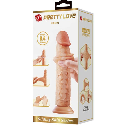 Pretty love - Keon Dildo réaliste 21 cm chair