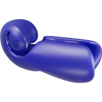 Snail vibe - evo per lui masturbatore maschile slide n'roll blu scuro