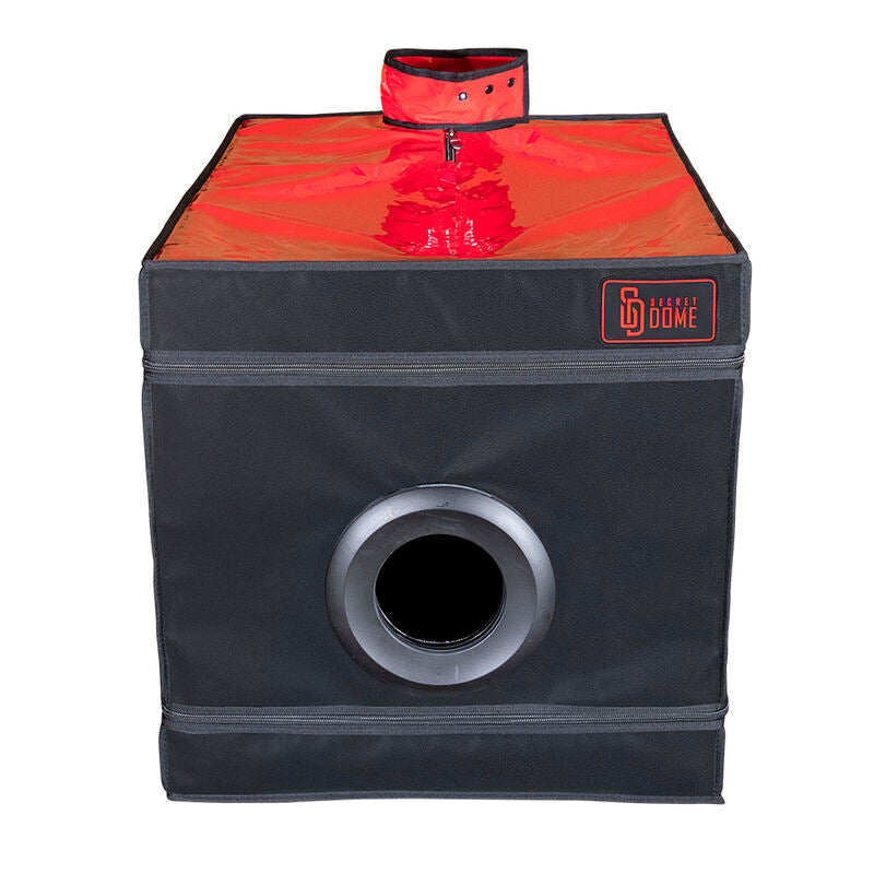 SECRET DOME - KINK CLUB LA NICHE CABIN NERO E ROSSO