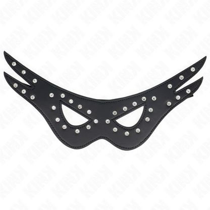 Kink - maschera sexy in similpelle modello 2 27 x 13 cm