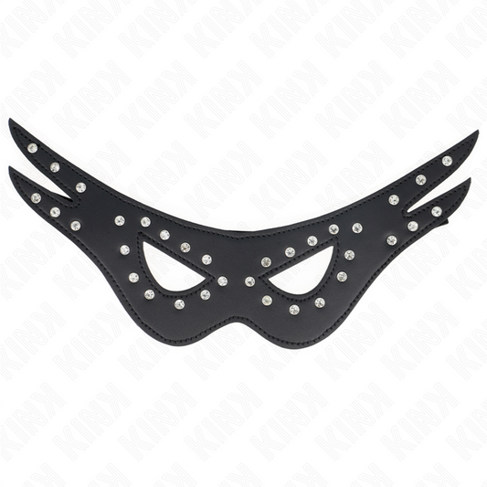Kink - maschera sexy in similpelle modello 2 27 x 13 cm