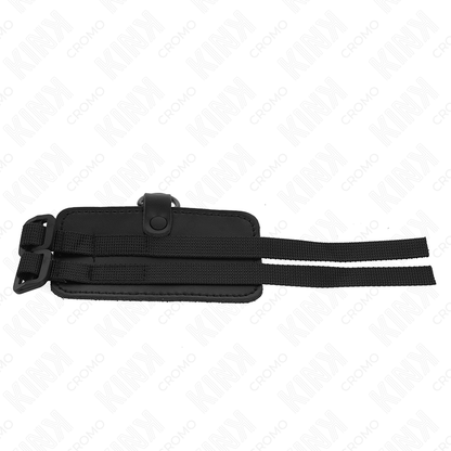 Kink - anello per pene in pelle con cinghie regolabili