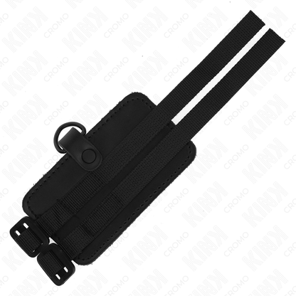 Kink - anello per pene in pelle con cinghie regolabili