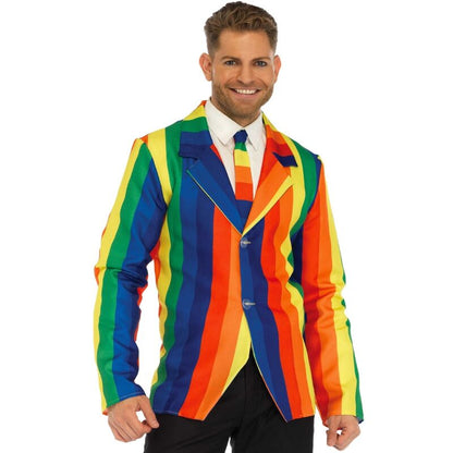 Leg avenue - blazer + cravate rainbow s