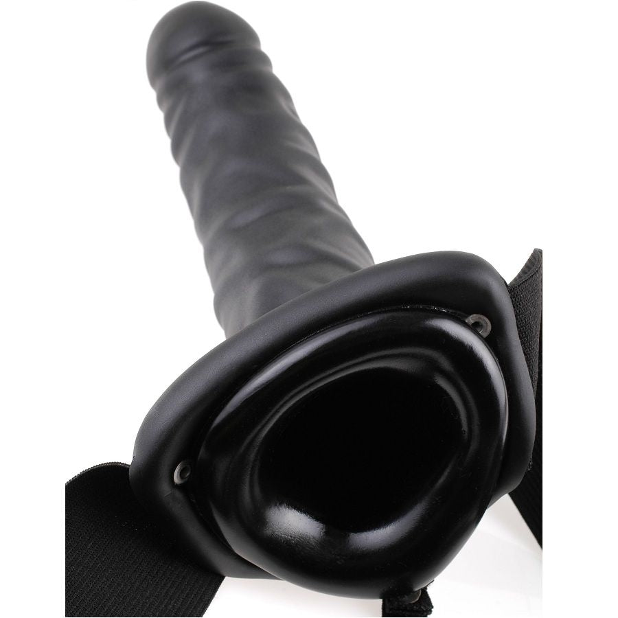 Fantasia fetish 19 cm cavo con cinturino nero