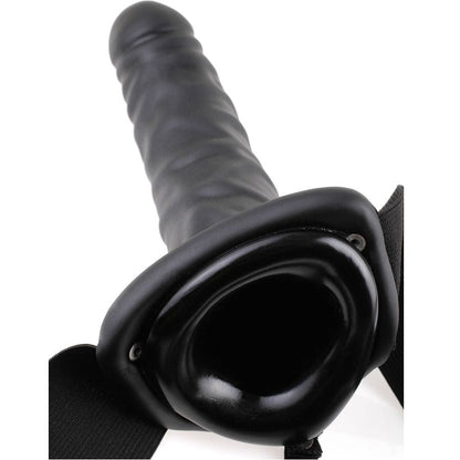 Fantasia fetish 19 cm cavo con cinturino nero