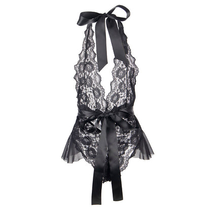 Subblime - 930806 body sexy à volants noir s/m