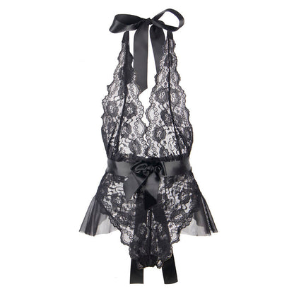 Subblime - 930806 body sexy à volants noir s/m