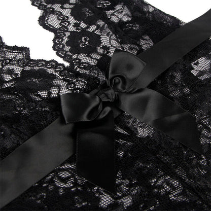 Subblime - 930882 body sexy con volant nero l/xl