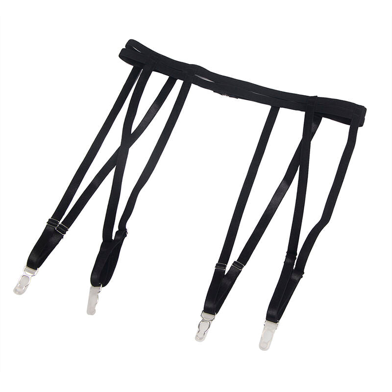 Subblime - 954147 body avec ceinture porte-jarretelles noir s/m