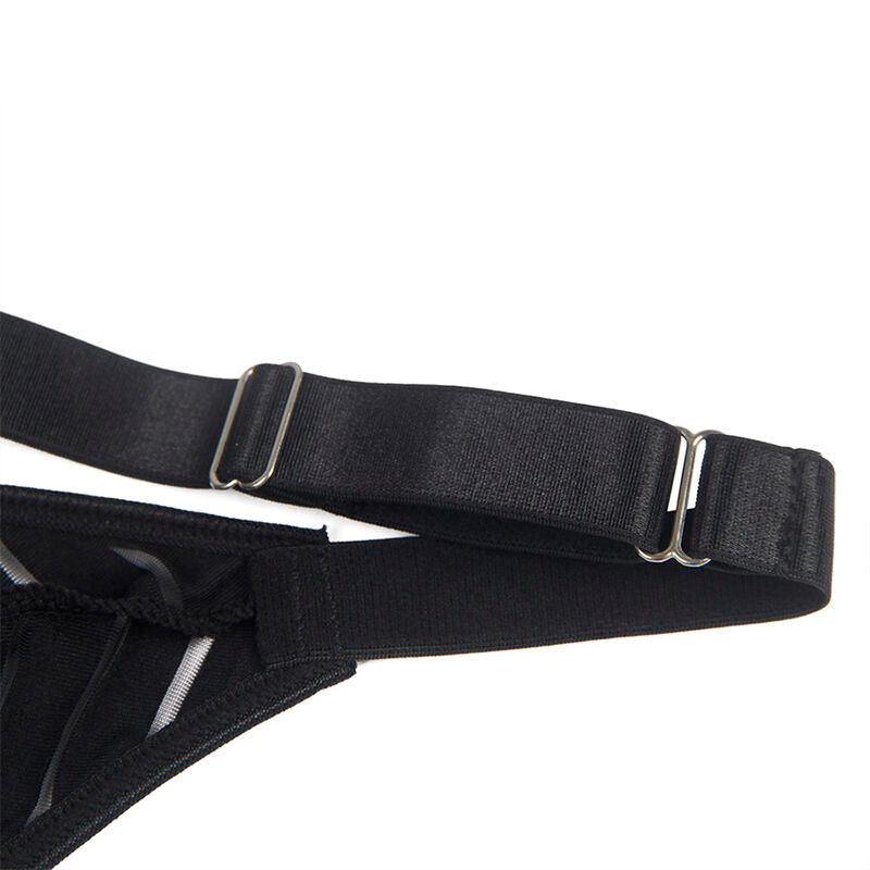Subblime - 954154 body con cintura reggicalze nero l/xl