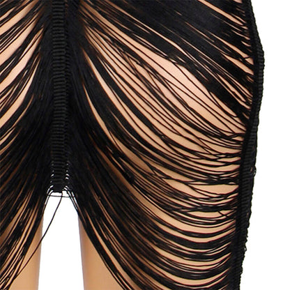 Subblime - 954222 robe à fines bretelles + string noir s/m