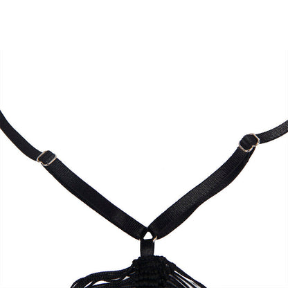 Subblime - 954222 robe à fines bretelles + string noir s/m